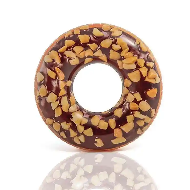 Kruh plavecký Intex 56262 Čokoládový donut 114 cm - hnědá Finální Výprodej