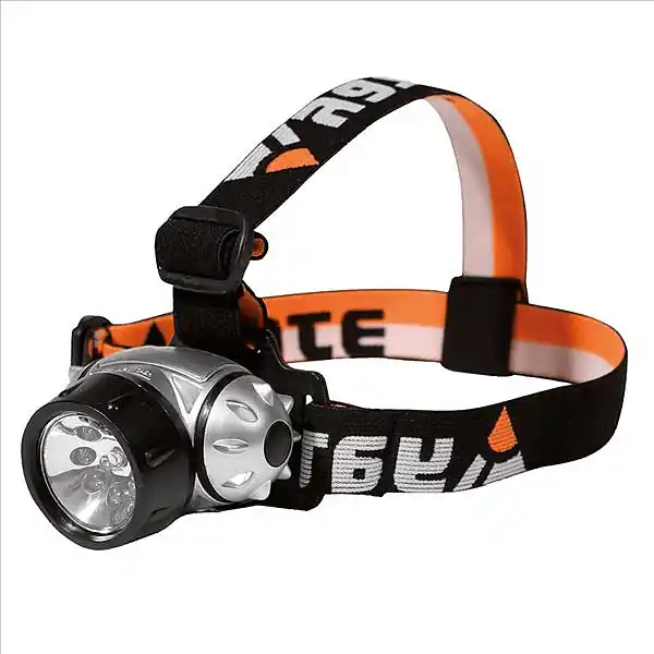 ČELOVÁ SVÍTILNA FELIS - 9 LED - černá Přímo Od Výrobce