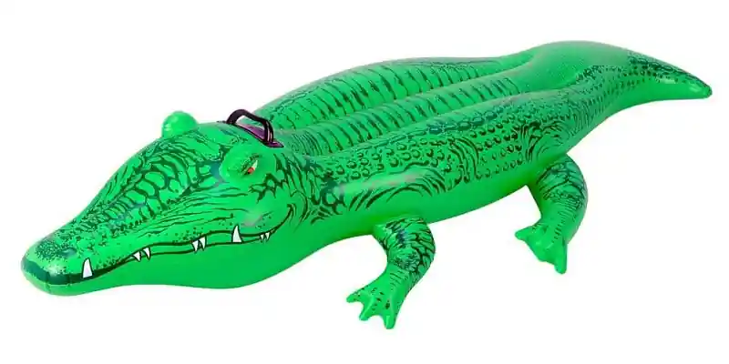 Plovoucí krokodýl Intex 58546 nafukovací zelený 168x86 cm - zelená Kup Teď