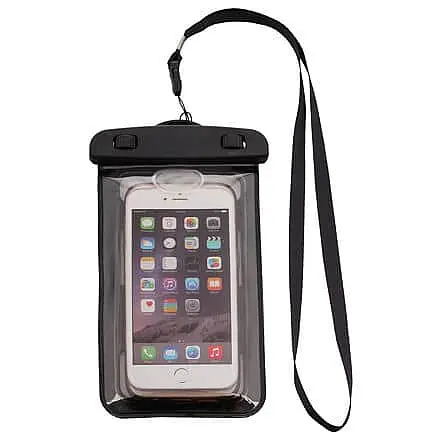 Rychlé Dodání Swim Case pouzdro na telefon černá