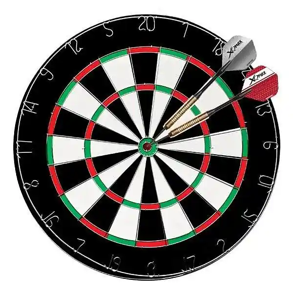 Šipky s terčem XQ-MAX 2cm flocked Dartboard - SET Akční Nabídka