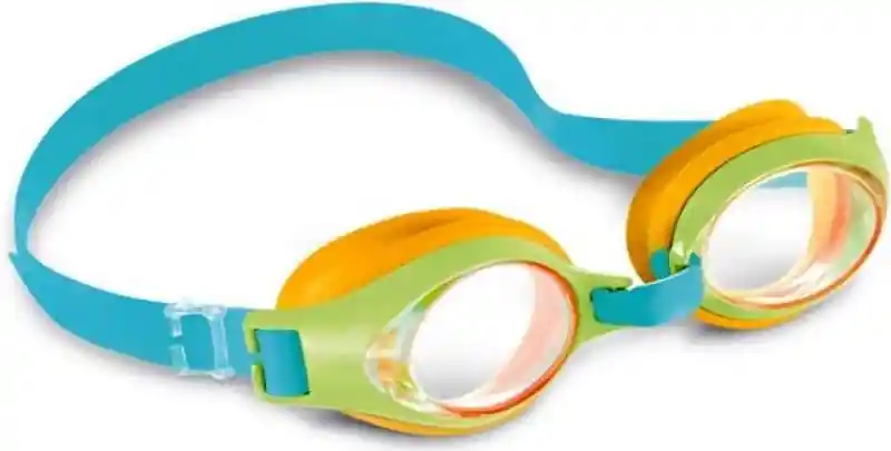 Dětské plavecké brýlé INTEX 55611 JUNIOR - oranžová/zelená Aktuální