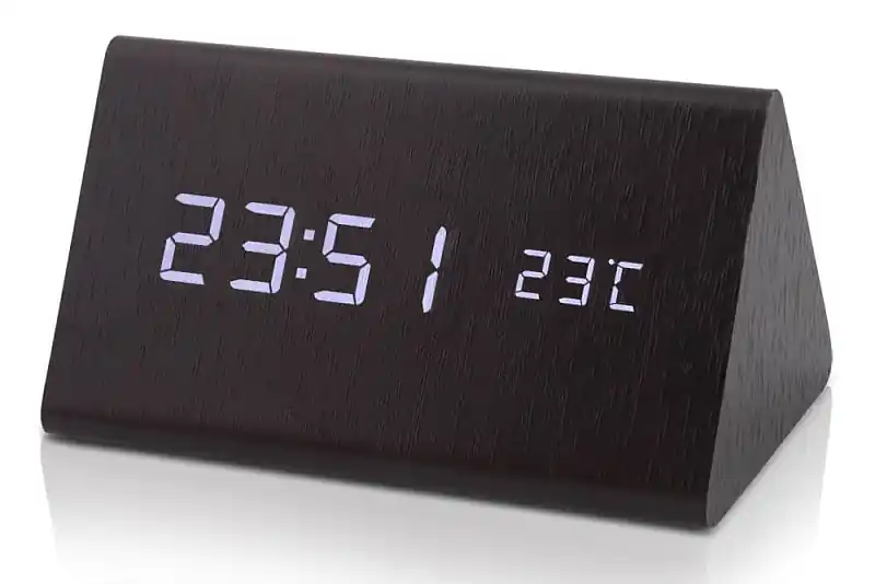 Nakupujte Hned Dřevěný digitální LED budík WAC-027