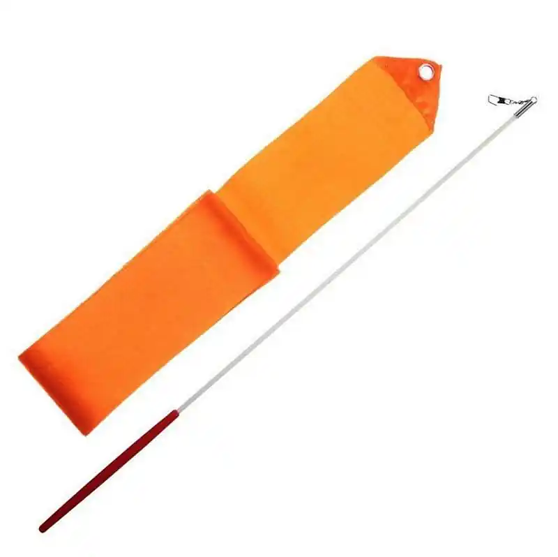 Gymnastická stuha + tyčka - oranžová Cenový Hit