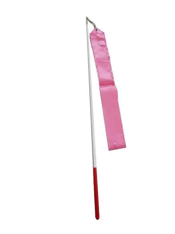 Gymnastická stuha + tyčka - růžová Novinka