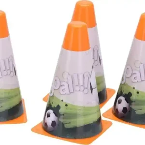 Pouze Dnes Kužely s potiskem 17 cm - Sada 4 ks - oranžová