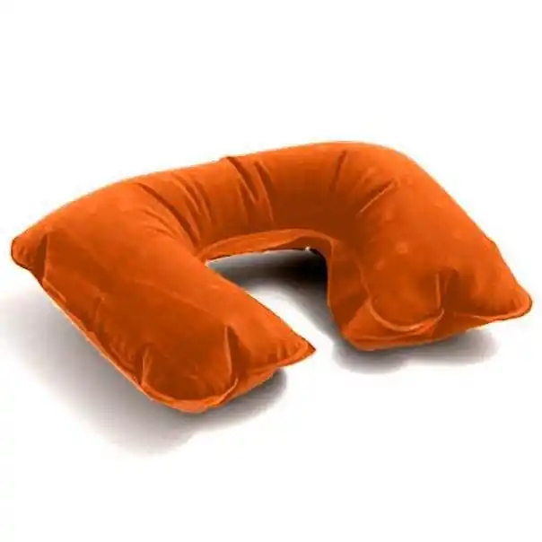 Oblíbený Cestovní polštářek nafukovací 44x28 cm - oranžová