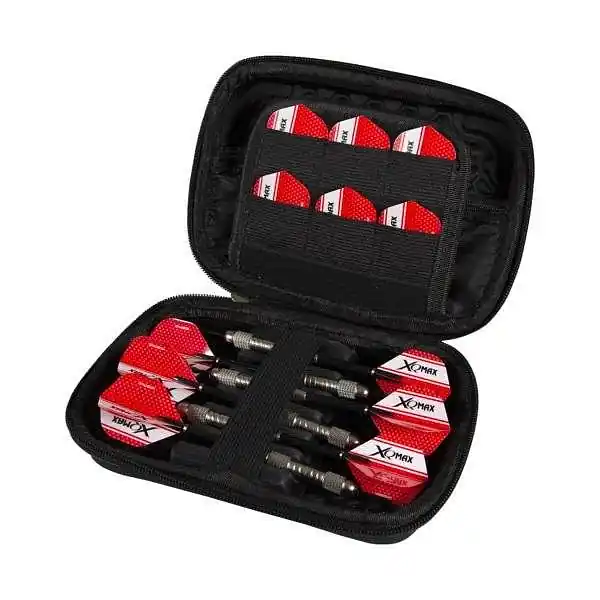 Autentický XQMax Darts Pouzdro na šipky velké - černé - černá