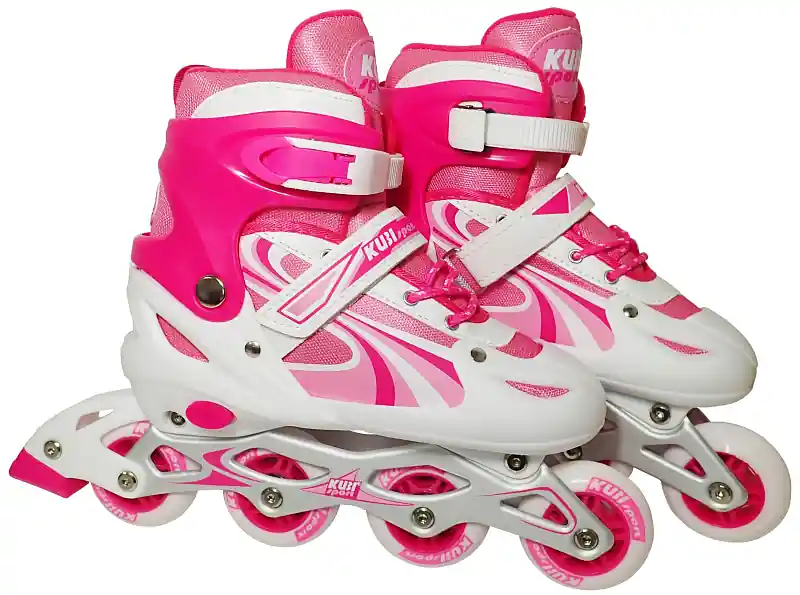 Dětské inline brusle roztahovací CS310K růžové velikost 33-37 Odeslání Ihned