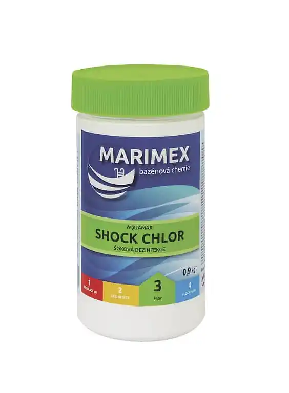 Super Cena Marimex Chlor Shock 0,9 kg (granulát)
