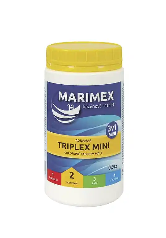 Marimex chlor Triplex MINI 0,9 kg (tableta) Nakupujte Hned