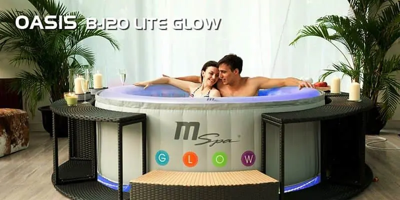 Odeslání Ihned Mobilní vířivá vana MSpa OASIS M-022L GLOW