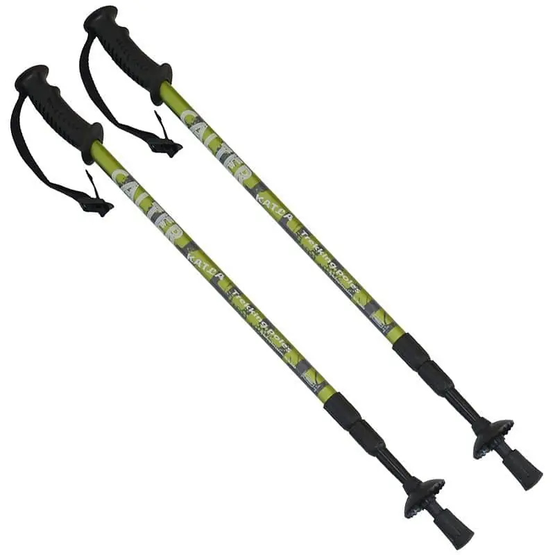 Ihned K Objednání Trekingové hole CALTER® KATLA, 3-dílné, pár, zelené