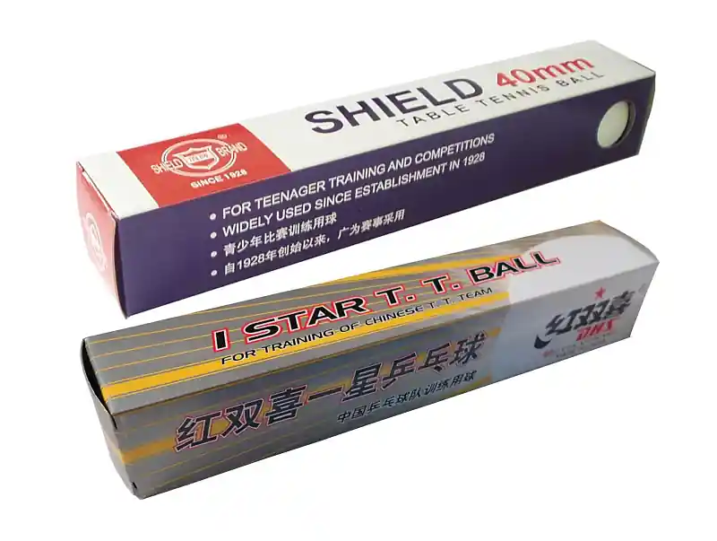 Dokud Zásoby Vydrží Shield G1801C-40K pingpongové míčky
