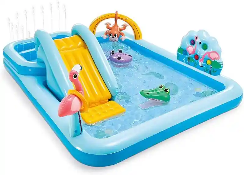 Hrací centrum Intex 57161 Jungle Adventure 244x198x71 cm Časově Omezené