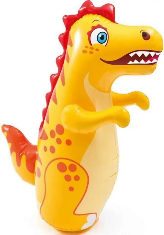 3D Bop bag Intex 44669 nafukovací zvířátka - žlutá Originální