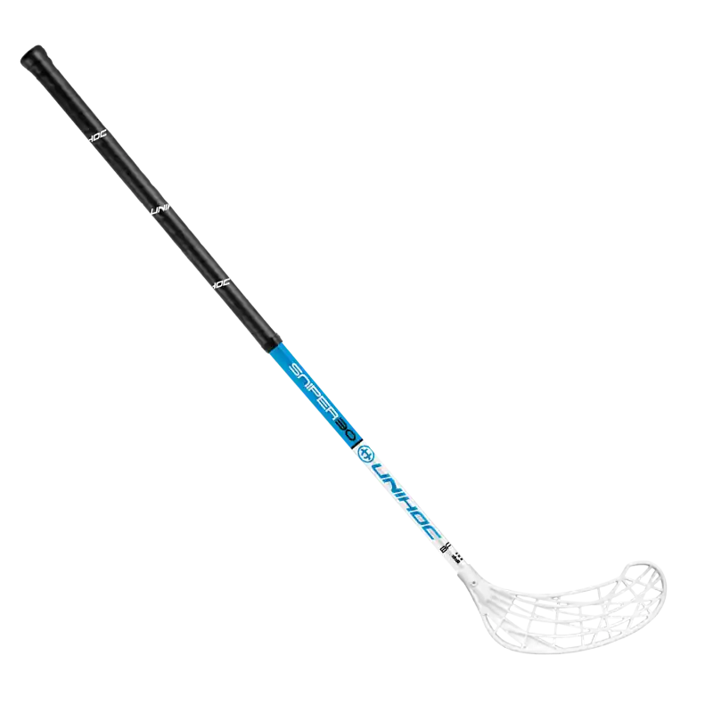 Nejlepší Cena Florbal hůl UNIHOC SNIPER 30 délka 87 cm - modrá, Levá