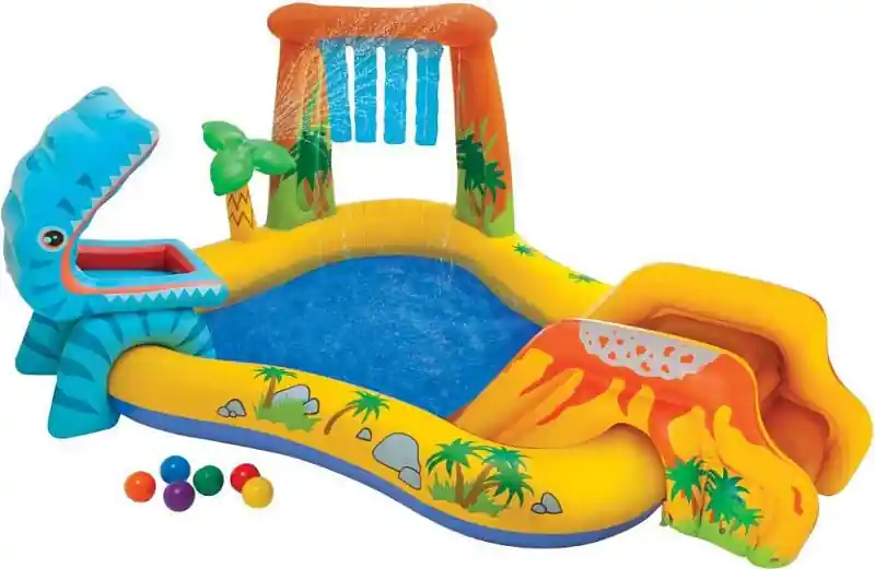 Hrací centrum Intex Dinosaurus 249 x 191 x 109 cm Speciální Cena