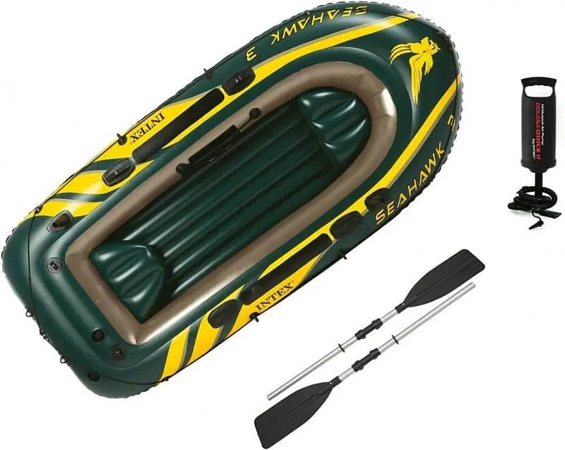 Víkendová Akce Intex 68380 Seahawk 3 Set - od rorku 2026 náhrada model 66333 - jiná barva - zelená
