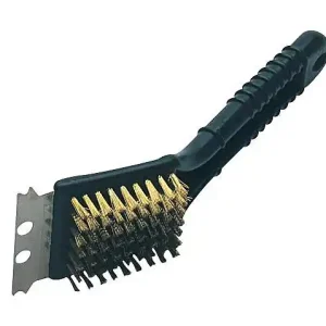 Autentický CAMPINGAZ Čisticí kartáč na gril 2v1 (škrabka + štětiny) BBQ Brush 2000032607