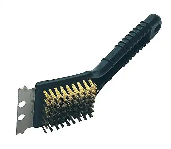 Autentický CAMPINGAZ Čisticí kartáč na gril 2v1 (škrabka + štětiny) BBQ Brush 2000032607