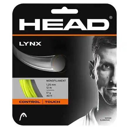 Lynx tenisový výplet 12 m žlutá Omezená Nabídka