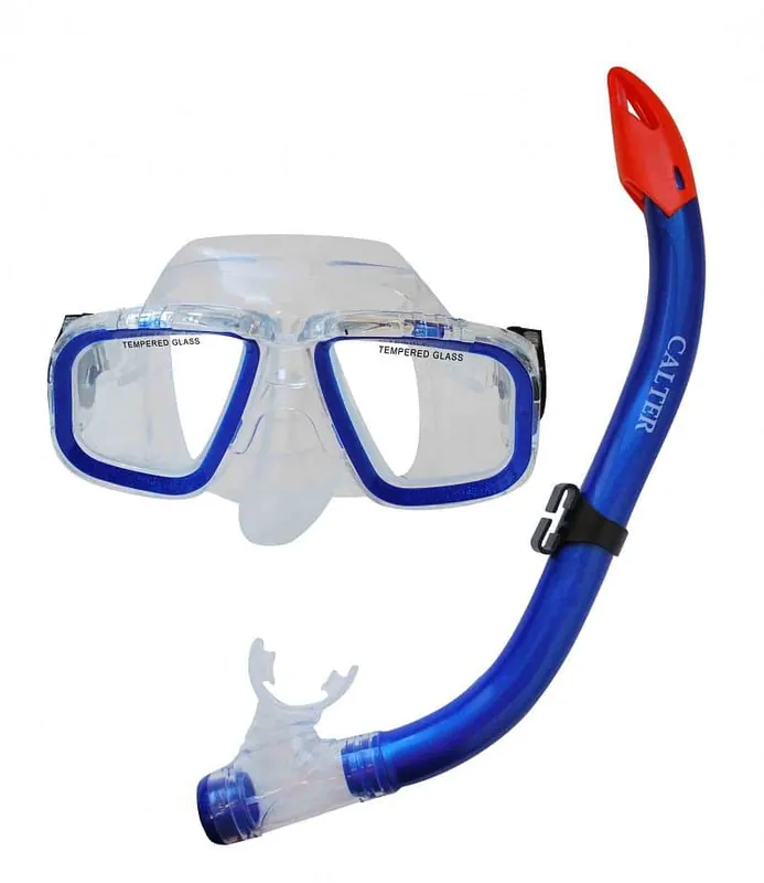 Akční Cena Potápěčský set CALTER® JUNIOR S9301+M229 P+S, modrý
