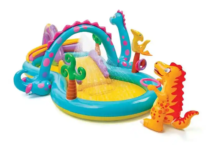 Hrací centrum Intex Dinoland 302x229x112 cm Nejlepší Cena