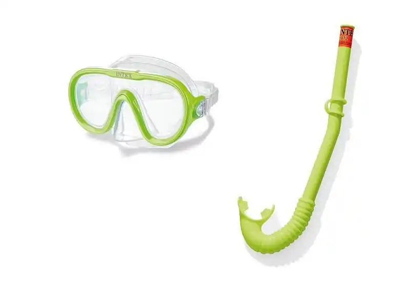 Ověřený Potápěčský set INTEX Adventurer 55642 - zelená