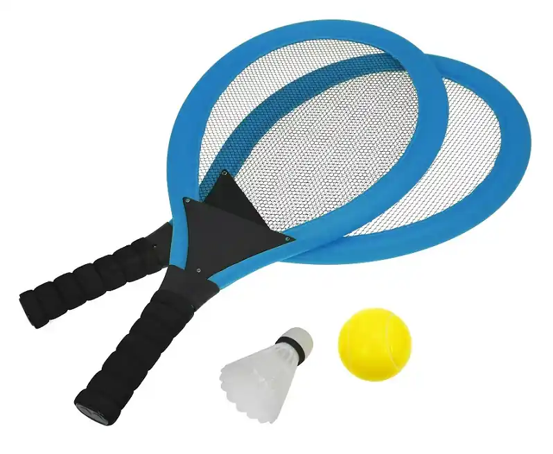 Aktuální Set na plážové hry tenis/badminton modrá