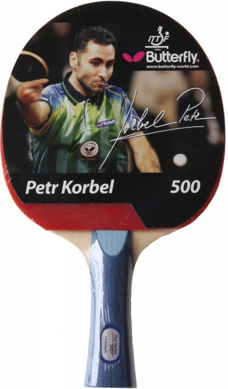Pálka na stolní tenis Butterfly Petr Korbel 500 Bezpečná Platba