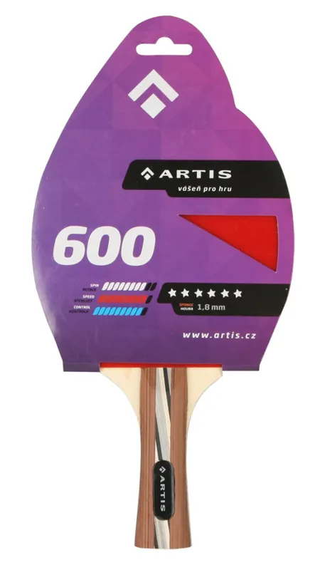Pálka na stolní tenis Artis 600 Cenový Hit