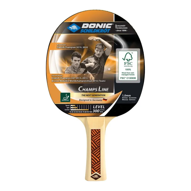 Aktuální Pálka na stolní tenis Donic Champs Line 300 FSC