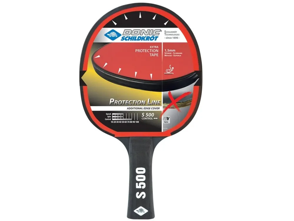 Horká Nabídka Pálka na stolní tenis DONIC Protection Line S500