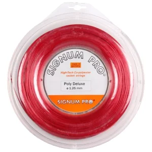 Poly Deluxe Red tenisový výplet 200 m Top Prodej