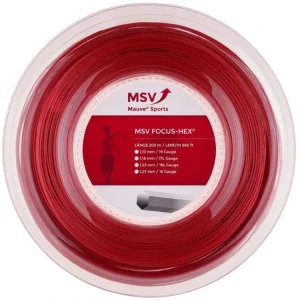 Focus HEX tenisový výplet 200 m červená Nízká Cena