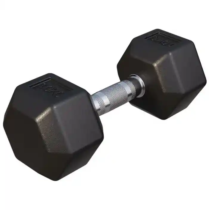 Gorilla Sports Šestihranná pogumovaná činka, 10 kg Objednat Nyní