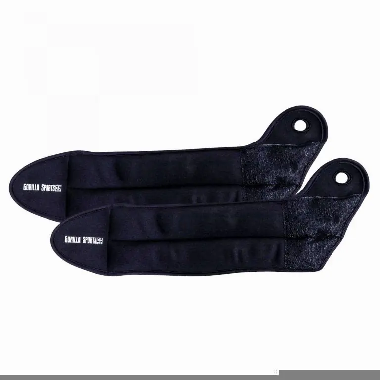Gorilla Sports Zátěžové manžety 1 kg, 2 x 0,5 kg Nejlepší Cena