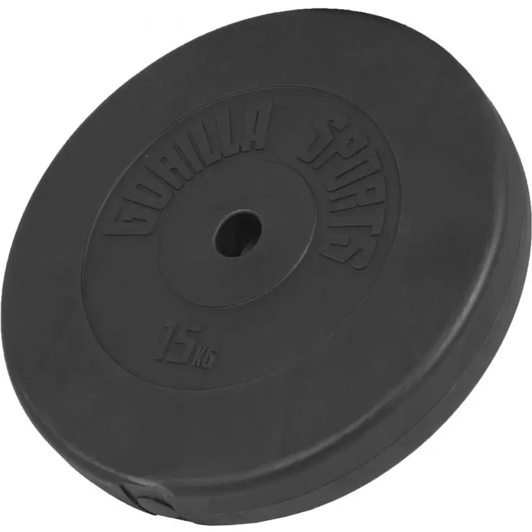 Gorilla Sports Zátěžový kotouč 15 kg plast/cement Objednat Nyní