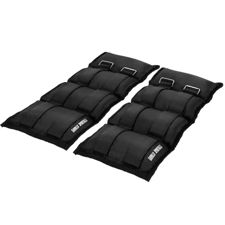 Ihned K Objednání Gorilla Sports Zátěžové manžety, černé, 2 x 5 kg