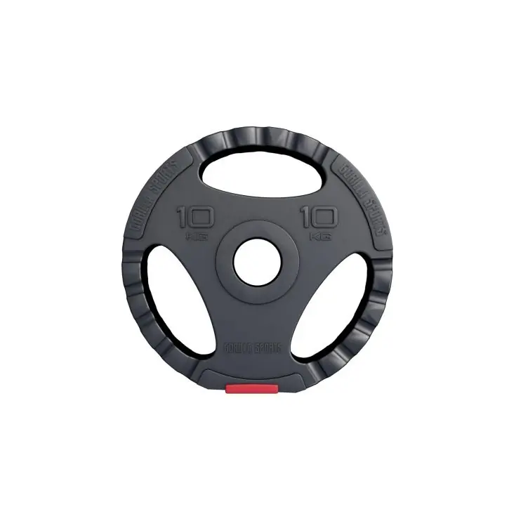 Originální Gorilla Sports Činkový kotouč Olympia, plast, 10 kg