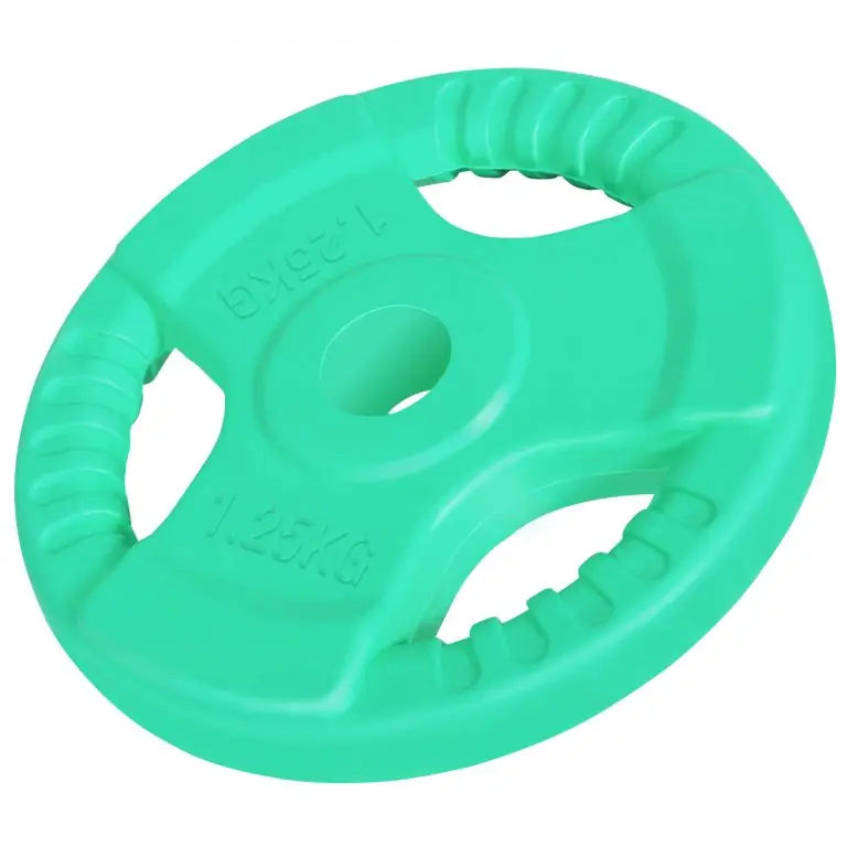 Super Cena Gorilla Sports Litinový činkový kotouč, pogumovaný, 1,25 kg