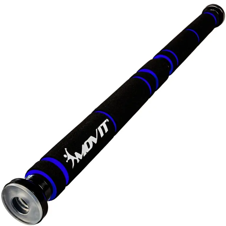 Nejlepší Volba Nastavitelná hrazda do dveří 62,5–100 cm, chrom, 350 kg nos.