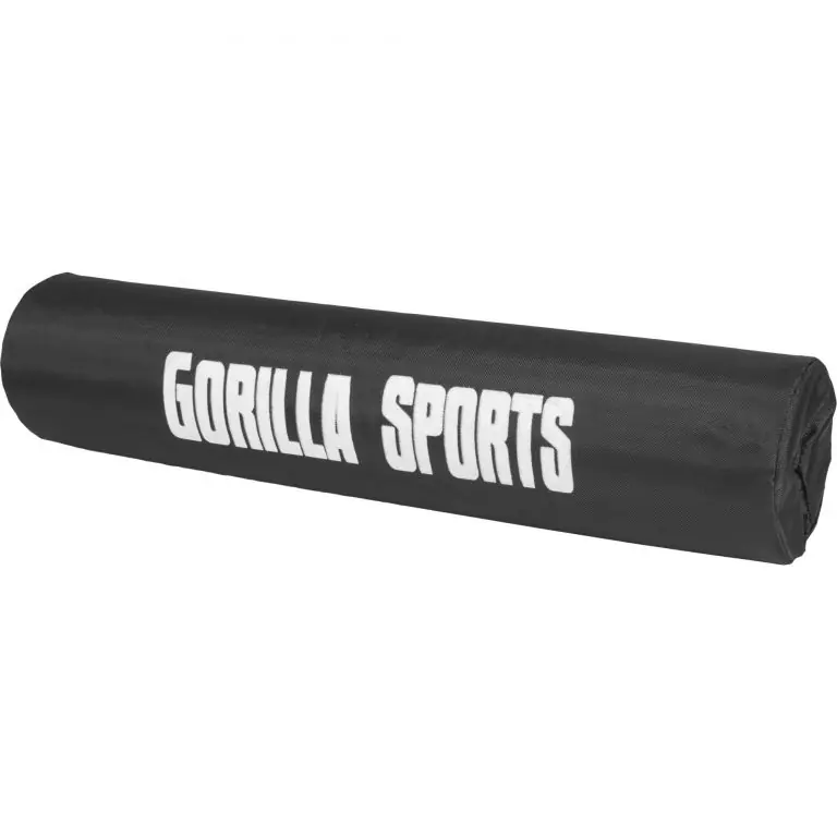 Bezpečná Platba Gorilla Sports Ochrana vzpěračské tyče, černá, 40 cm
