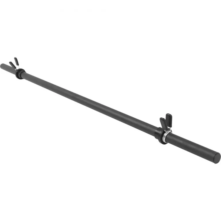 Nejprodávanější Gorilla Sports Plastová činková tyč, černá, 130 cm