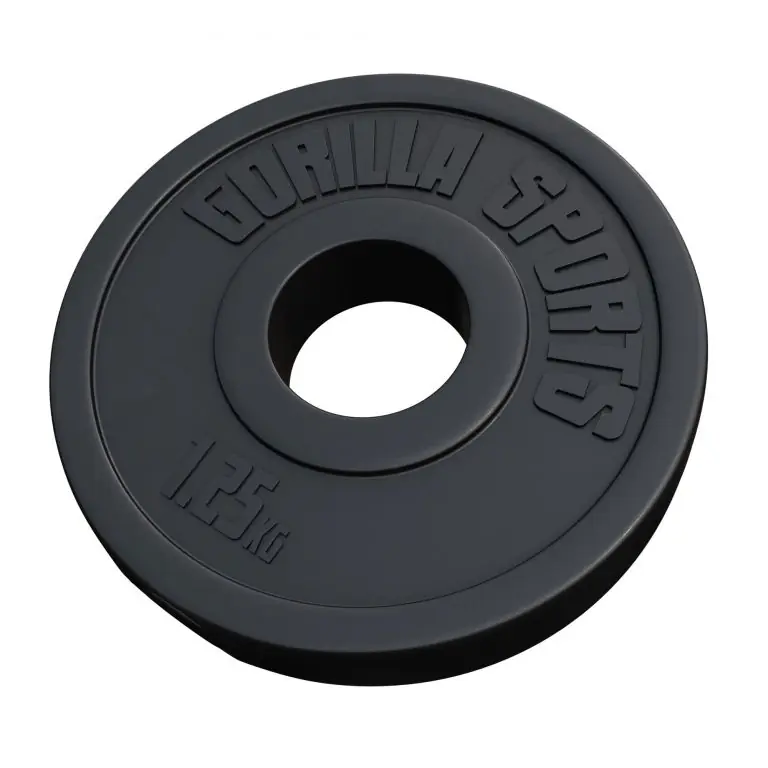 Bezpečná Platba Gorilla Sports Činkový kotouč Olympia, plast, 1,25 kg