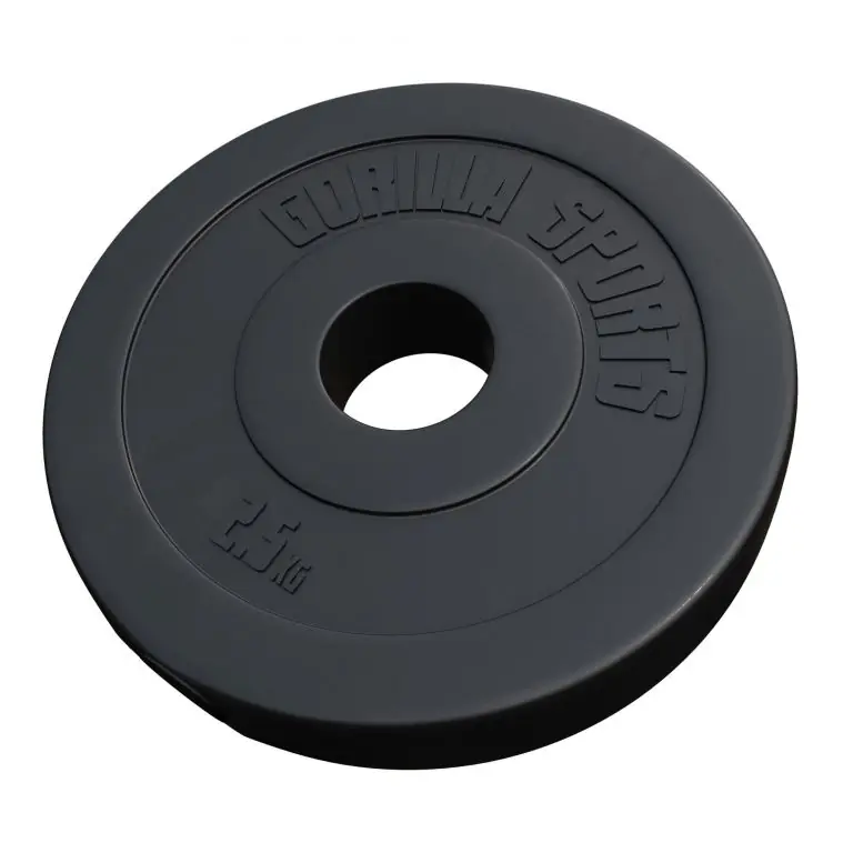 Super Cena Gorilla Sports Činkový kotouč Olympia, plast, 2,5 kg