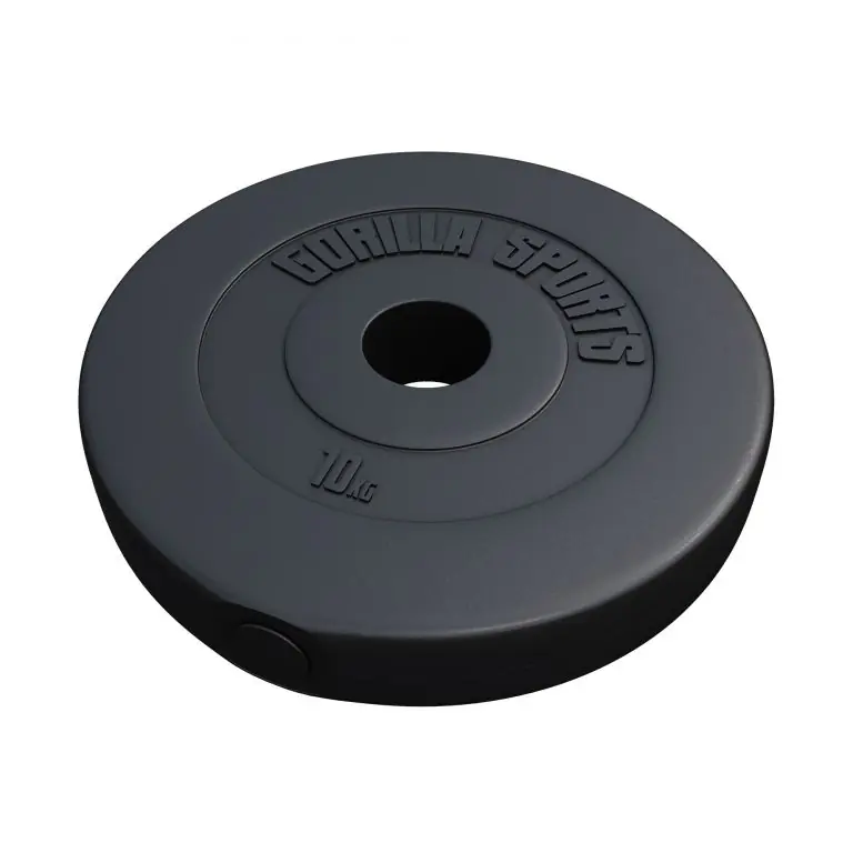 Poslední Šance Gorilla Sports Činkový kotouč Olympia, plast, 10 kg