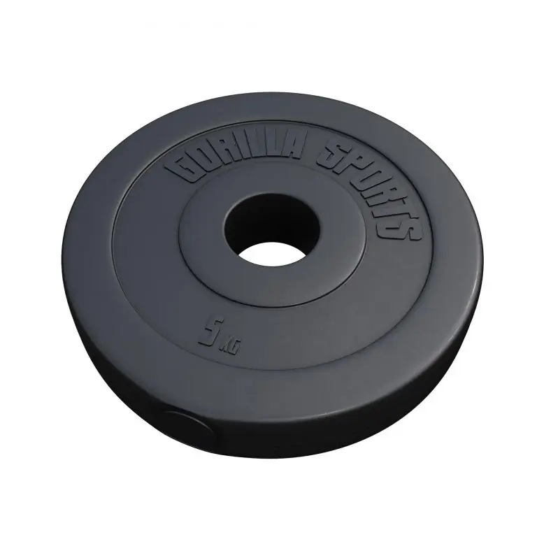 Nakupujte Hned Gorilla Sports Činkový kotouč Olympia, plast, 5 kg