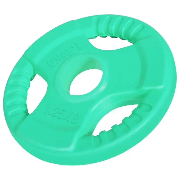 Gorilla Sports Zátěžový kotouč gumový, 1,25 kg Hit Sezóny